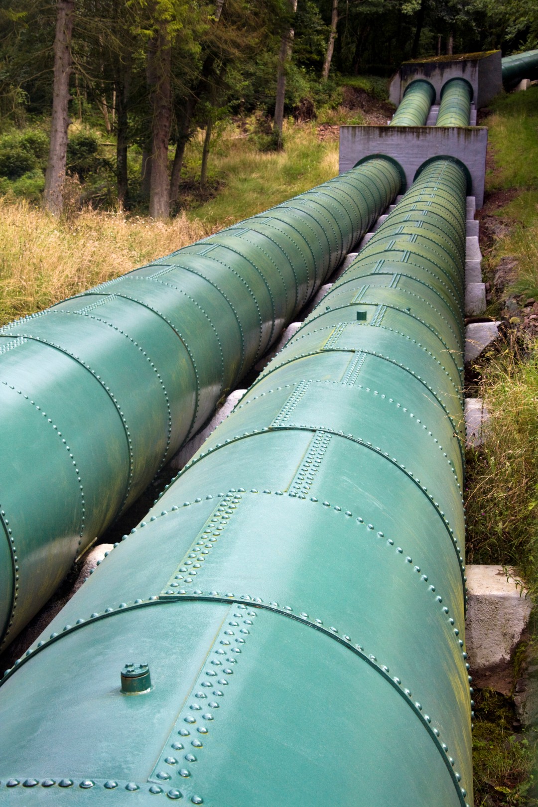 large water pipes